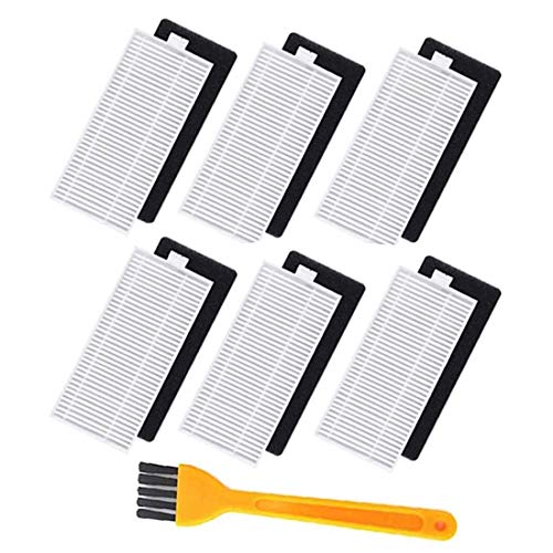 Replacement Parts for Deebot N79 N79s N79SE N79W 500 661 D601 710 711 711S, Ecovacs dn622.11 Replacement Parts, Deebot n79s Replacement Filter, Deebot Filter Replacement