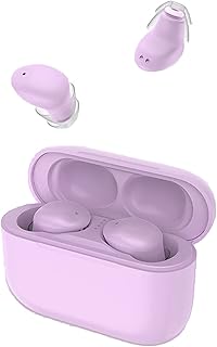 Sleep Earbuds for Side Sleepers Invisible Earbuds for Sleeping Smallest Sleep Buds Tiny Mini Small Discreet Bluetooth Earpiece Wireless Hidden Headphones Work Sports Purple