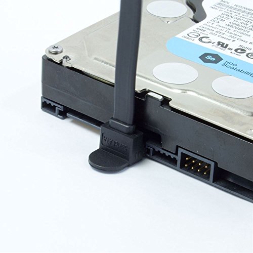 Cable Serial ATA Compatible 6Gbps 100 cm con Latch miniatura 4