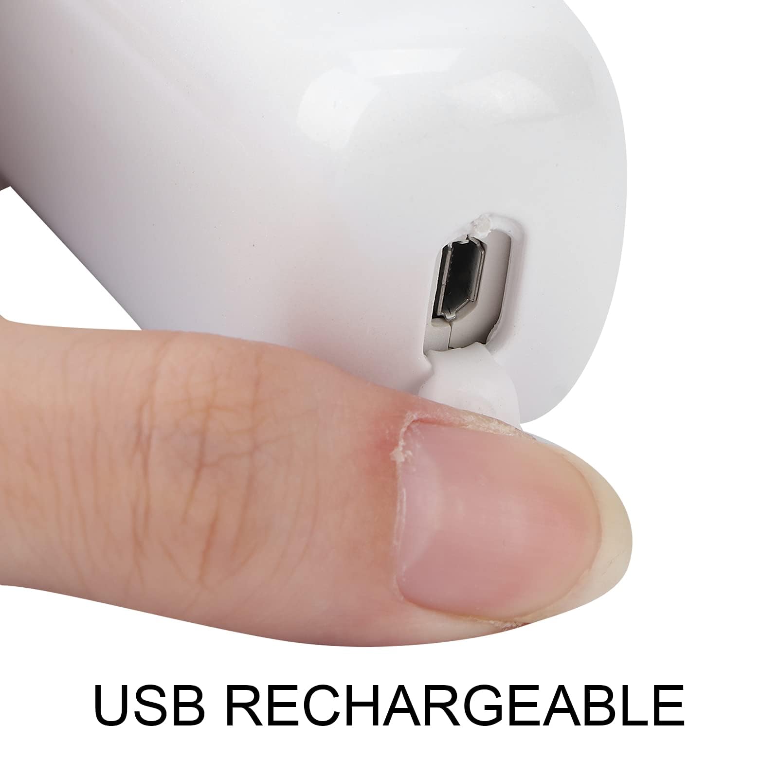 Mini Spazzola per Lisciare i Capelli Wireless con 3 Livelli di Temperatura Regolabili, Portatile e Ricaricabile
