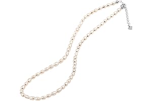 Sterling Silver Exquisite Cultured Pearls Choker Necklace