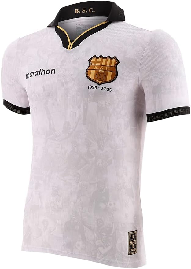 Men's Official Barcelona SC 100-Year Commemorative Centennial Jersey Away 2 | No Sponsors