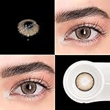 BIO-ESSENCE Lentillas cosméticas blandas sin graduación de hidrogel con colores naturales de óptima oxigenación y humectabilidad, lo que proporciona más tiempo de uso con mayor confort y mejor salud ocular.