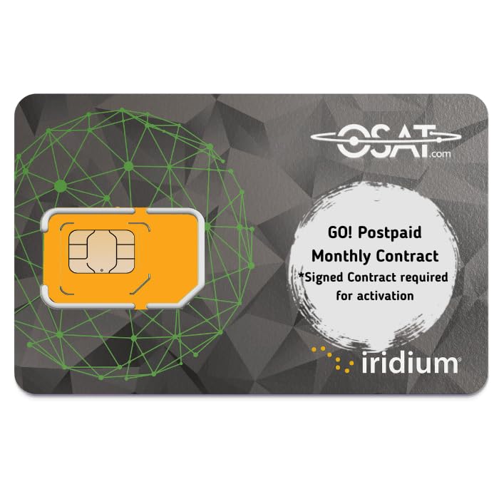 OSAT Iridium GO! Monthly SIM Card (No Transmission Time)-image-19