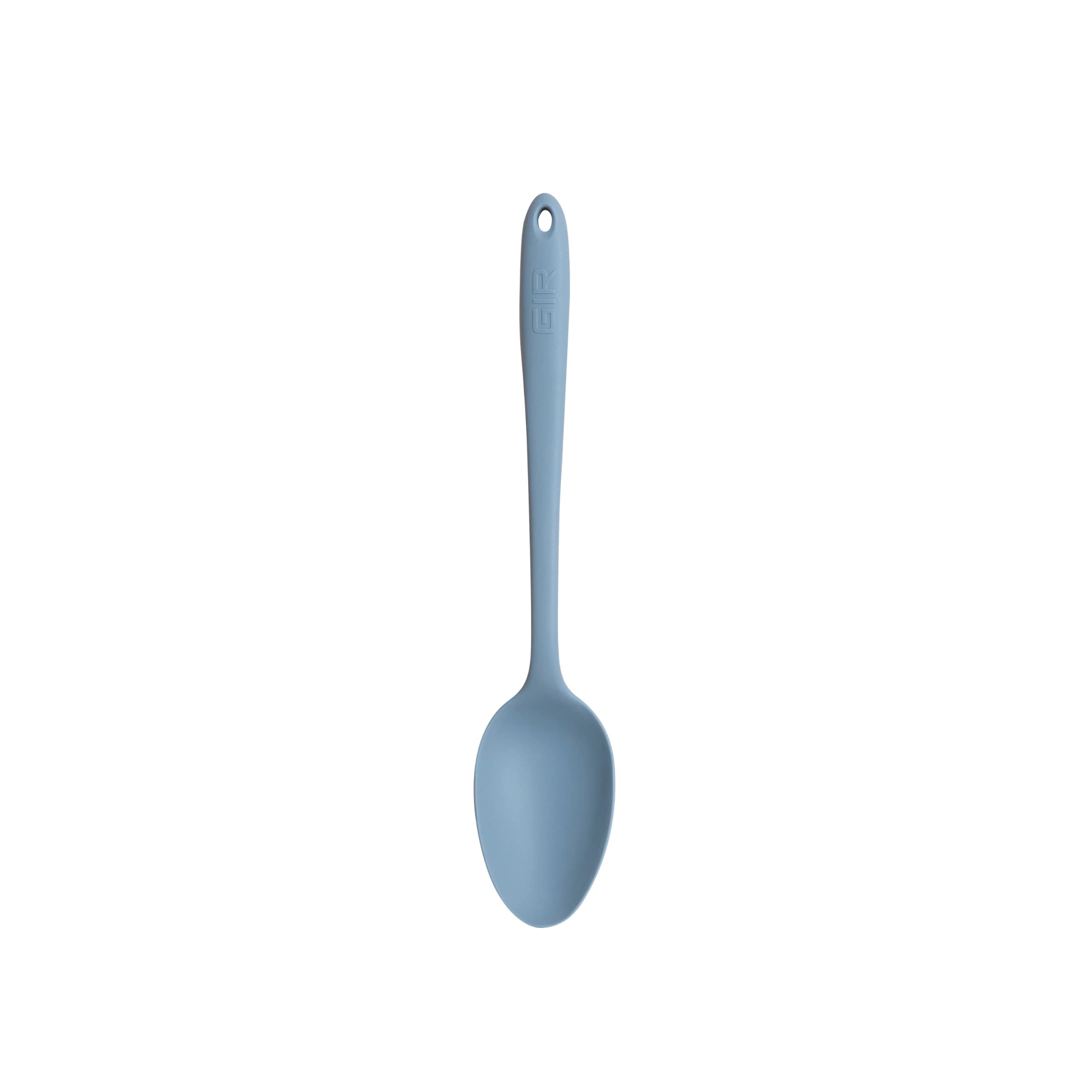 GIR: Get It Right Premium Silicone Spoon Heat-Resistant up to 425degF - Seamless, Nonstick Kitchen Spatulas for Cooking, Baking, and Mixing - Ultimate-13 IN IN, Slate - Slotted Spoon GIRSN2319SLT