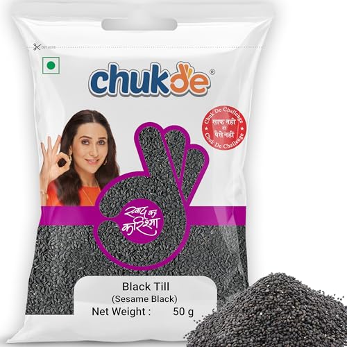 Image of Chukde Black Sesame Seeds (Kala Til) 100gms