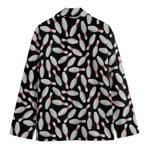 Constellation Stars Pattern Print Fun Novelty Blazer2