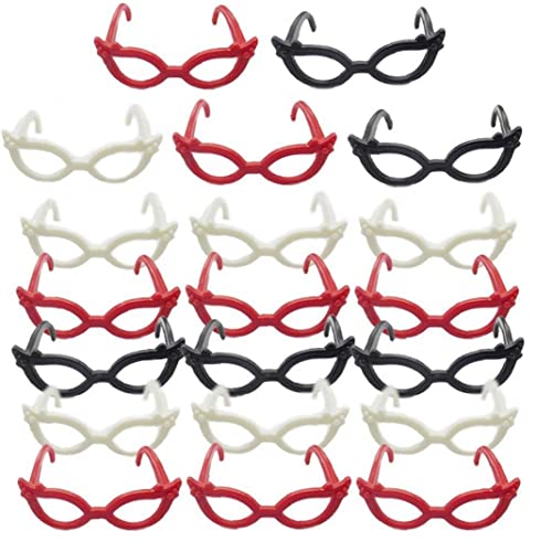 Luxylei Mini Occhiali Bambola 20 Paia per Occhiali...
