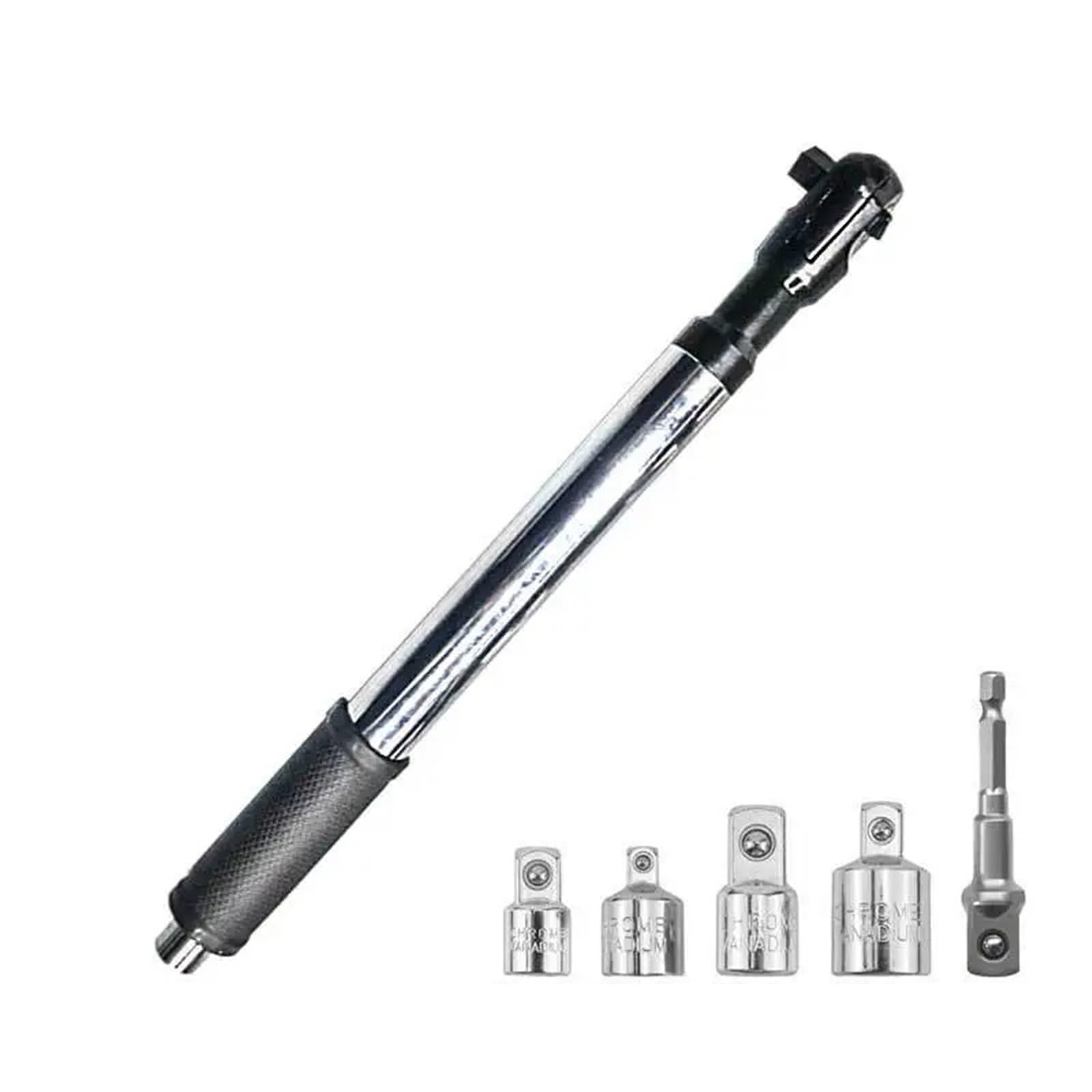 OLAQWENB Torque Wrenches 1PC Offset Impact Extension Wrench, Ratchet Torque Auto Repair Tool, 1/2 Manual Automatic Repair Tools Precision Torque Wrench(B-Adapter)