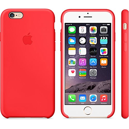 Apple MGQH2ZM/A 4.7 Cover Rosso Custodia per