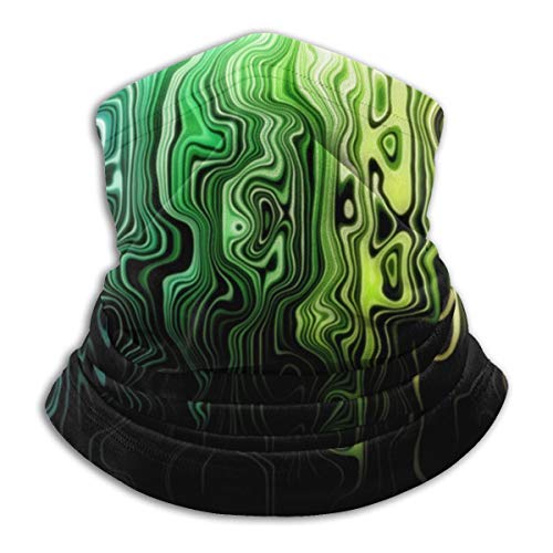 Outdoor neck gaiter face mask rainbow drip paint bandanas balacla…