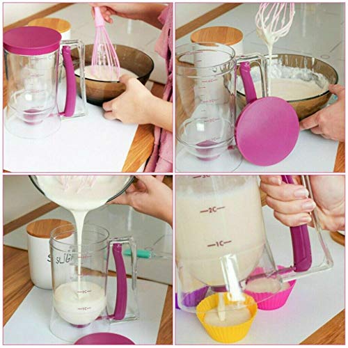 DIY Tool Cupcake Pancake Crepe Batter Dispenser