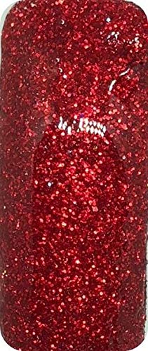 SHEBA NAILS ACRYLIC Powder FESTIVE VARIETY KIT - 1oz Jar each Sparkling Holo Silver, Sparkling Holo Gold, Sparkling Emerald Green, and Sparkling Ruby Red