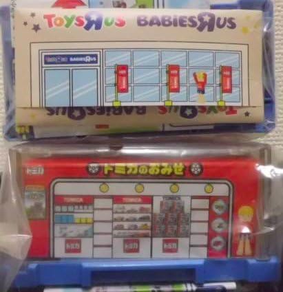 Amazon Co Jp トミカ トイザらス トミカのお店 トミカタウン ビルドシティ ディスプレイボックス ２個セット おもちゃ
