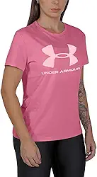 Camiseta Under Armour Live Sportstyle Feminina Lilás