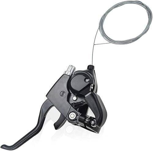 Fomtor 3X8 Bike Shifters Set 24Speed Mtb Shifters Left Right Brake Lever Shifter With Shift And Brake Cables For Mountain Bike Folding Bike,V-Brake (1 Pair) #TOP4