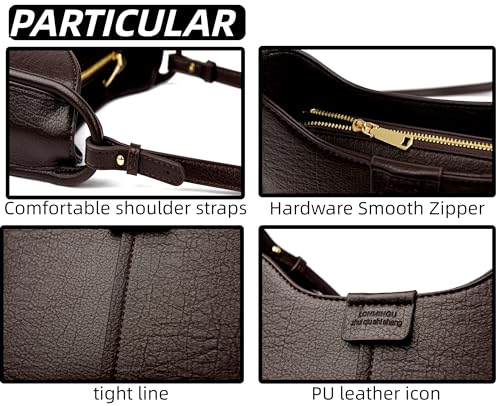 Shoulder Bag Under The Arm Purses For Ladies Slouchy Tote Purses3