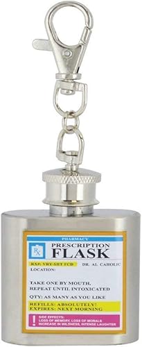 Miniatura 2 de Juego de 4 llaveros con receta Rx para la cadera, 4 unidades, regalo único y divertido de broma de 1 oz, etiqueta de calidad premium para automóvil,