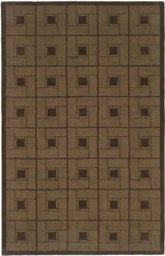 Martha Stewart x SAFAVIEH Area Rug Collection - 8' Round, Bay Colt, Handmade Wool, Ideal for Living Room, Bedroom, Office, Dining Space (MSR4615C)