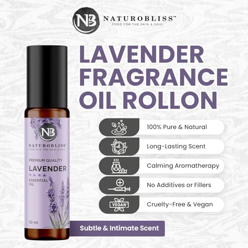 Image of NaturoBliss Lavender Essential Oil Roll On, 10 ml