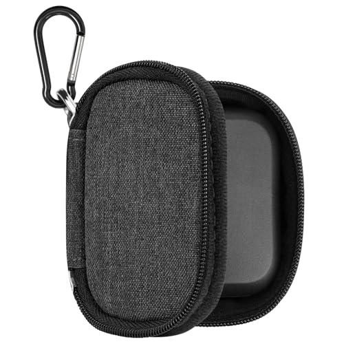 GEEKRIA Earbuds Carrying Case Compatible with Skullcandy EcoBuds, DIME EVO, Sesh ANC Active, Grind True Dime 3 Case Cover, Replacement Protective Travel Pouch Bag with Cable Storage GEEKRIA Earbuds Carrying Case Compatible with Skullcandy EcoBuds, DIME EVO, Sesh ANC Active, Grind True Dime 3 Case Cover, Replacement Protective Travel Pouch Bag with Cable Storage