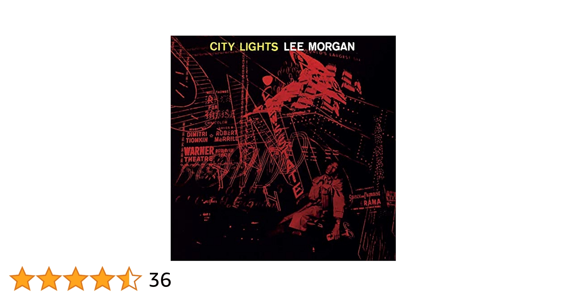 シティ・ライツ／リー・モーガン Amazon | City Lights (180グラム重量盤レコード) | Lee Morgan