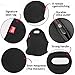 yookee home Black Lunch Bag, Insulated Lunch Box, Thick and Reusable Thermal Lunch Tote Bag, Small Neoprene Lunchbags with Zipper for Adults Kids Nurse Teacher School Work Outdoor Travel Picnic
