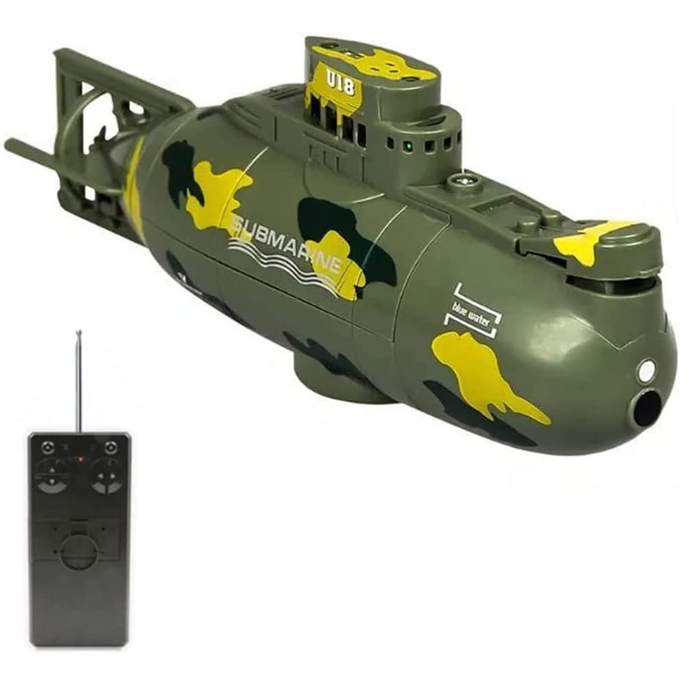 Mini Sous-marin Nucléaire Télécommandé 6 Canaux - Jouet RC Pour Piscine, Lac, Aquarium - Design Réaliste Militaire - Parfait Pour Adultes Et Collectionneurs - 7