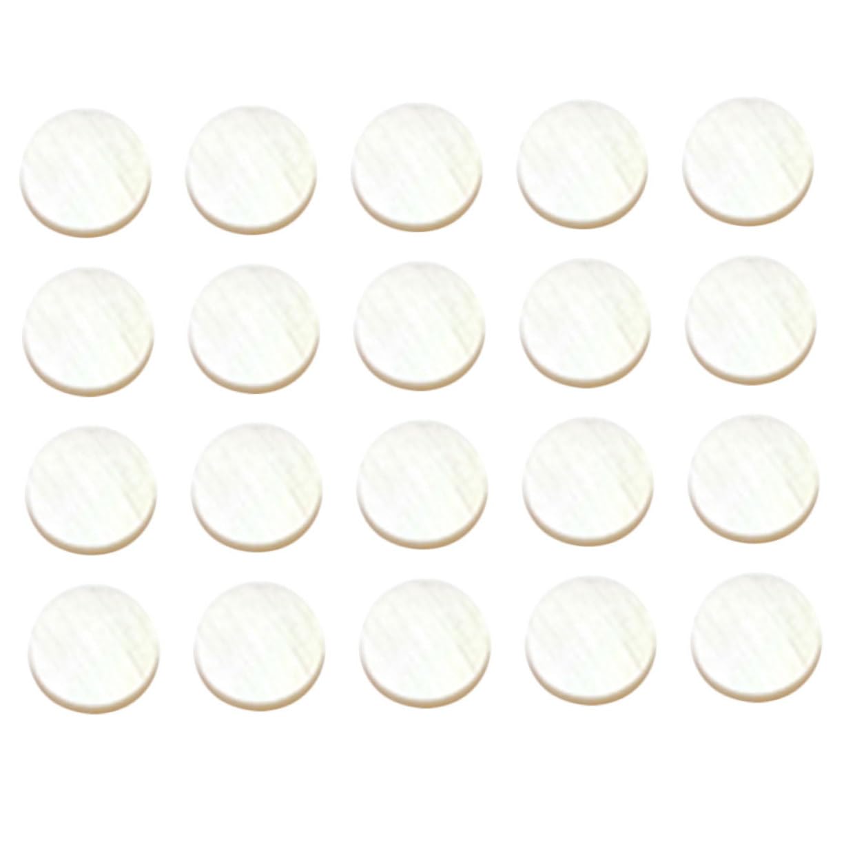 SAFIGLE 20pcs Guitar Fretboard Dot Markers Stickers for Acoustic Guitar Pins Finger Board Dots for Spots Accessories