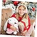 Hemoton Unicorn Ear Warmer for Boys and Girls Plush Winter Ear Muff Boys and Girls Warm Earmuff Material Unique Cartoon Design