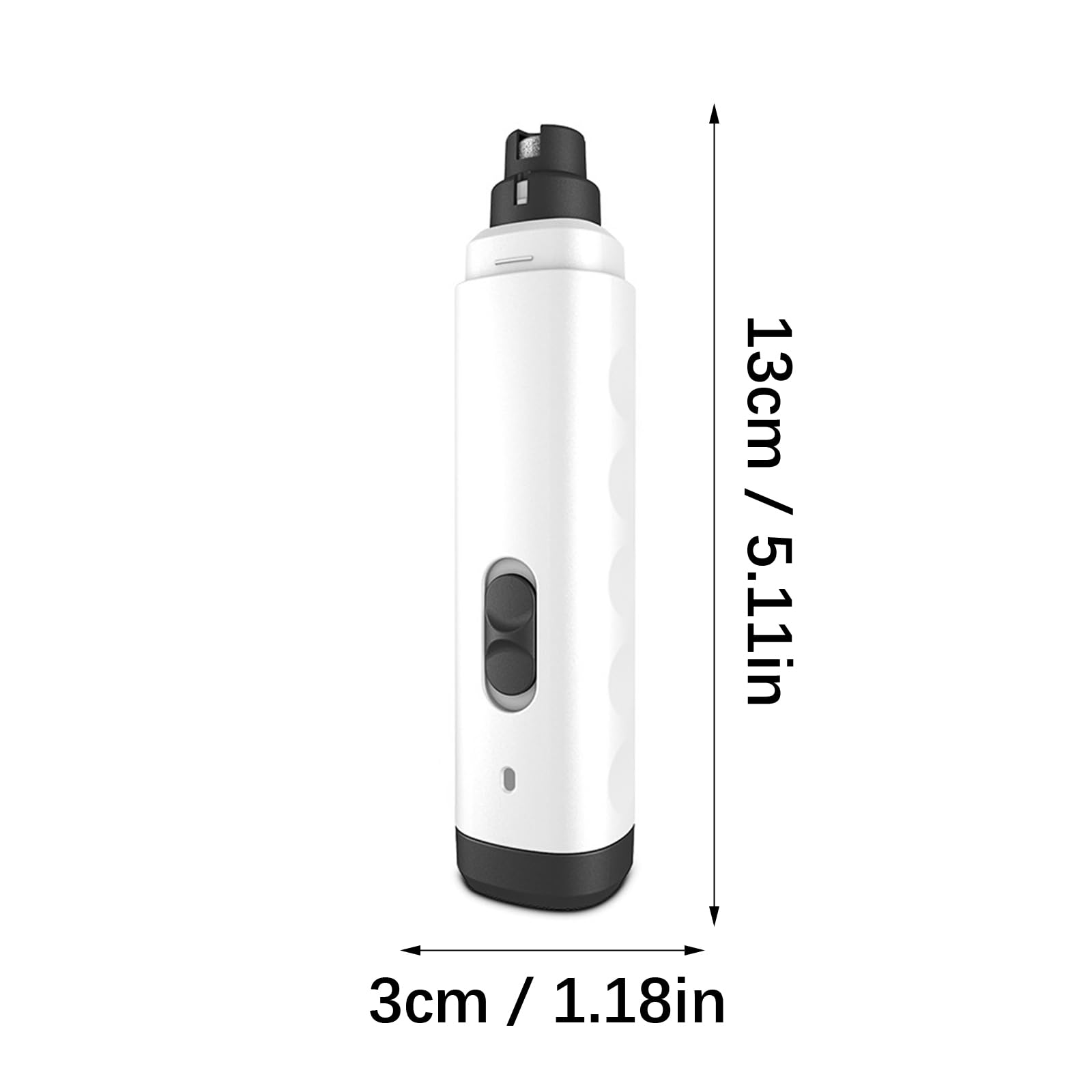USB Ricaricabile Chiodi Del Cane Trimmer 2 Modalità di Regolazione Silenzioso Unghie Grinder Per Pet Uso quotidiano Gatti Efficiente Grooming Strumento Cane Nail Trimmer