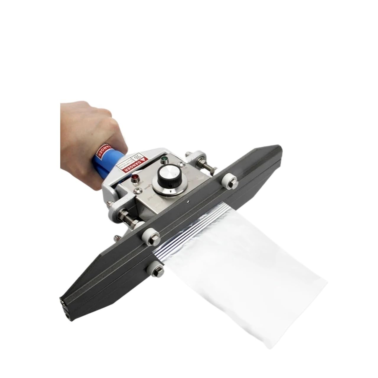 Selladora de impulso manual de 200-500 mm for bolsas de aluminio y papel kraft. Máquina selladora de impulsos térmicos.(500mm)