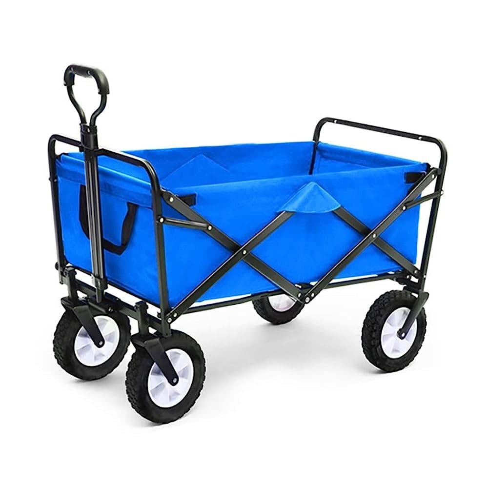 Carrelli, Carrello da Giardino Pieghevole Carrello per carichi Pesanti Carrello per la Spesa Multifunzione Carico: 80 kg