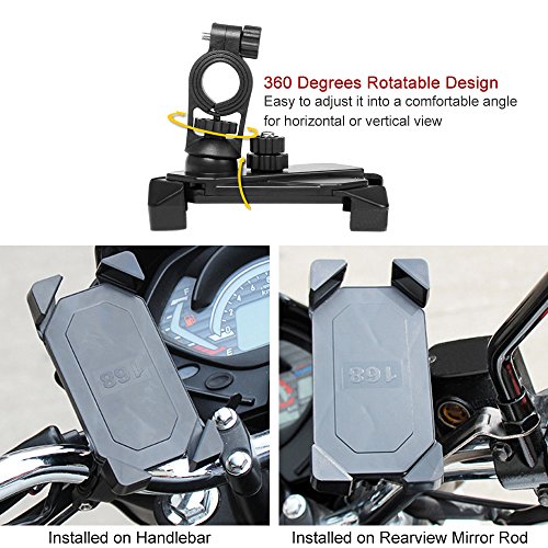 mewmewcat Motocicleta bicicleta MTB Road Bikes suporte para telefone celular suporte guiador telefon