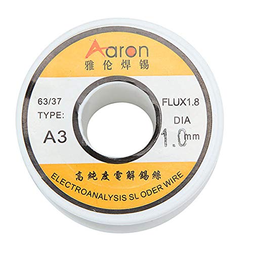 Type-A3 100g 63/37 1.0mm Flux1.8 Tin Lead Rosin Core Soldering Iron Wire Reel