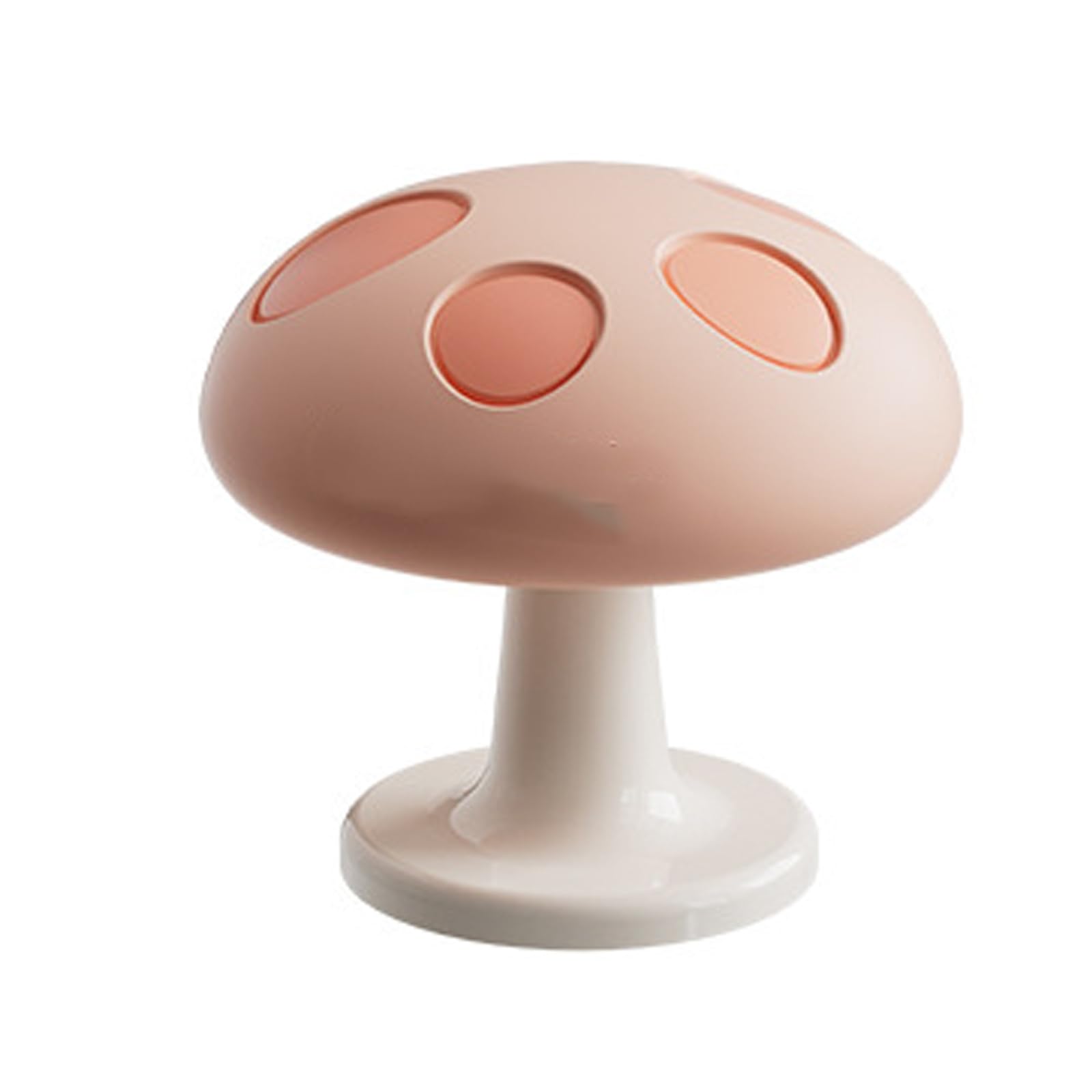 NEWFT Toilet Push Button for Standard Bathroom Simple Installation Sensitive Pressing Silicone Mushroom Toilet Flush Button Mushroom Flush