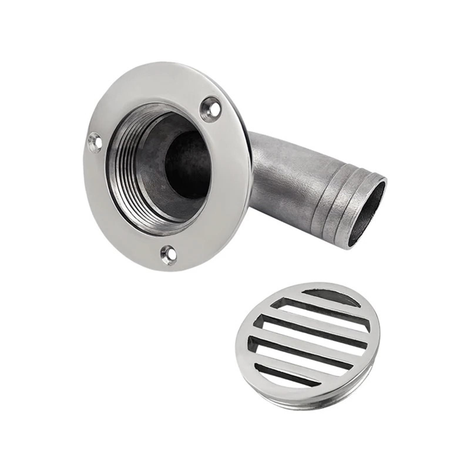 1pcs Stainless Steel Deck Drain Cockpit Drain Scupper Drainage Boat Accessories Hardware
