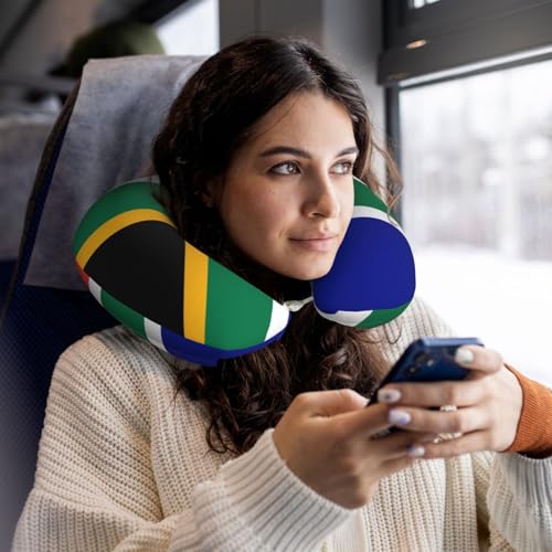 Almohada de espuma viscoelástica para viaje tamaño U miniatura 5