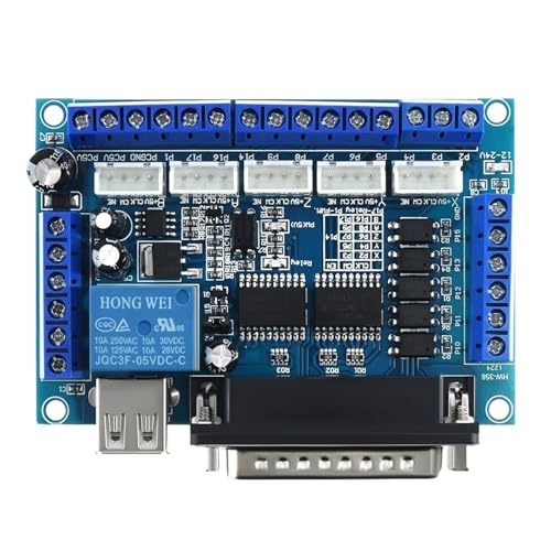 Carte de dérivation DB25 Nema17 Nema23 et carte d'interface avec contrôleur USB de moteur pas à pas