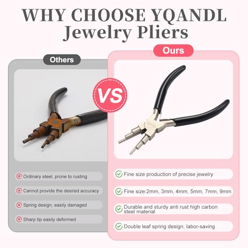 YQANDL 2-in-1 Adjustable Bail Pliers