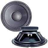 Seismic Audio Q 8 Pair 2 of 8-Inch NEW PA/DJ - Replacement Raw Woofers/Speakers