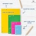 Hygloss Blank Books 4.25 x 5.5 Inches - 10 Pack – Assorted Colors Paperback for Drawing & Writing – Empty Books for Journaling, Sketching or Arts & Craft