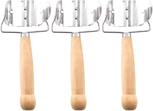 Kichvoe Moldes ergonómicos para albóndigas de acero inoxidable, 3 uds. Cortadores de piel para el hogar, utensilios de cocina
