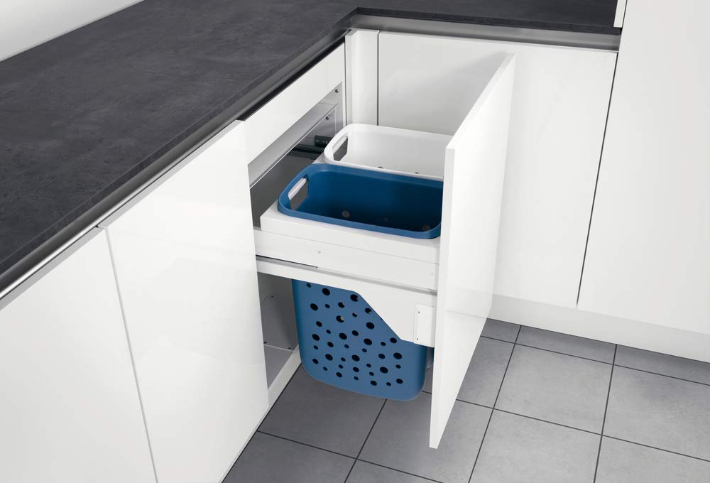 Hailo Laundry Carrier Slide Wäsche Sammler 60 cm Unterschrank 