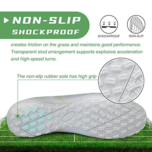 Soccer Cleats Mens Indoor Soccer Shoes Football Cleats Women Tacos De Futbol Para Hombre Tacos De Futbol Zapatos De Futbol Para Hombres High Top Football Boots Professional Spikes Soccer Shoe Tf #TOP1