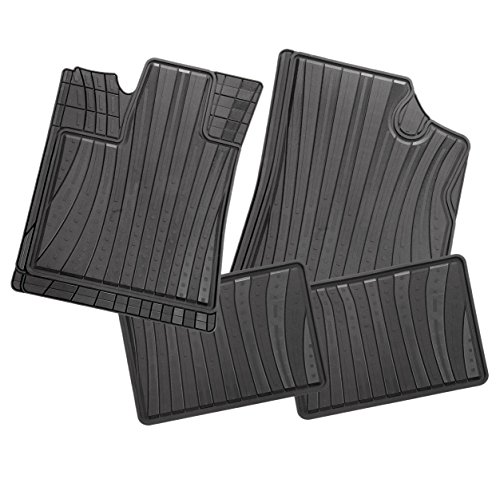 Preisvergleich Produktbild CarFashion 230327 Lemans Auto Fußmatte Allwetter, Schwarz 4