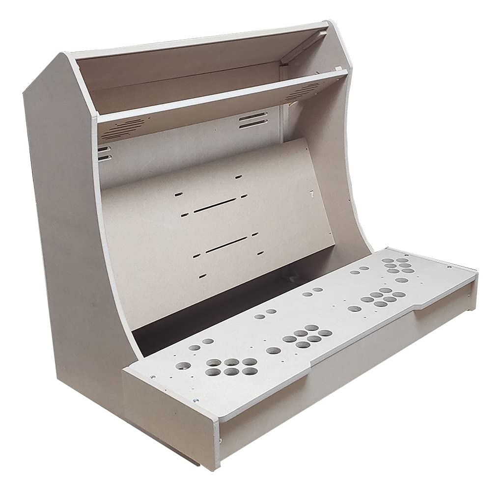 LVL32X4 Easy to Assemble 4 Player Bartop Arcade Cabinet Kit for 27in to 32in Screens (Sanwa)