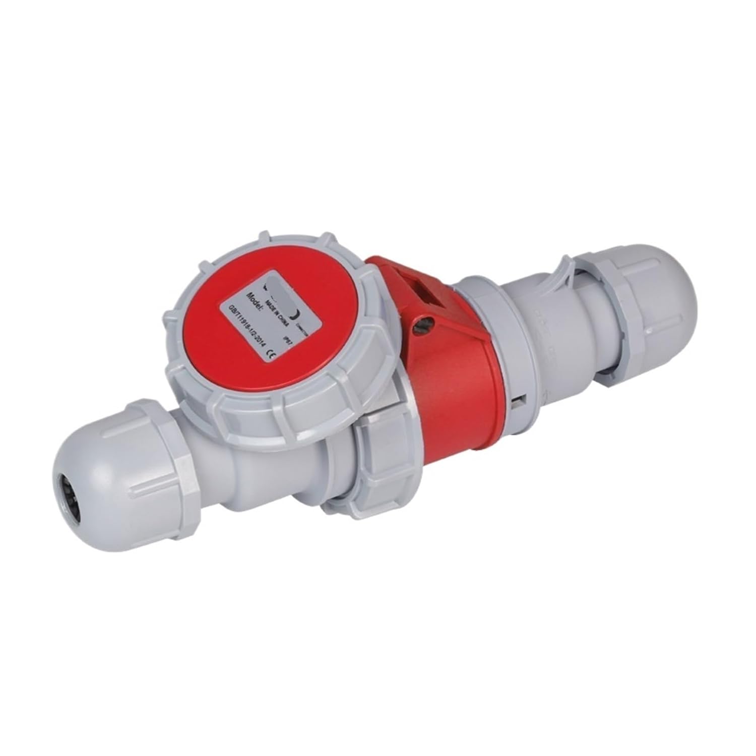 IP67 Waterproof Industrial Aviation Plug Male and Female Docking Four-core 16A Three-Phase Explosion-Proof Socket(Connector Set)
