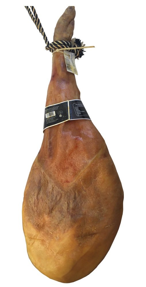 Jamón Serrano duroc Gran Reserva (entre 7 y 8 kilos) jamón con 18 meses o mas de curación, jamón con pata raza duroc