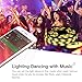 ALED LIGHT Bluetooth String Light Controller with 40 Keys IR Remote Control for RGB LED Strip Lights, Compatible with iOS and Android Smartphones